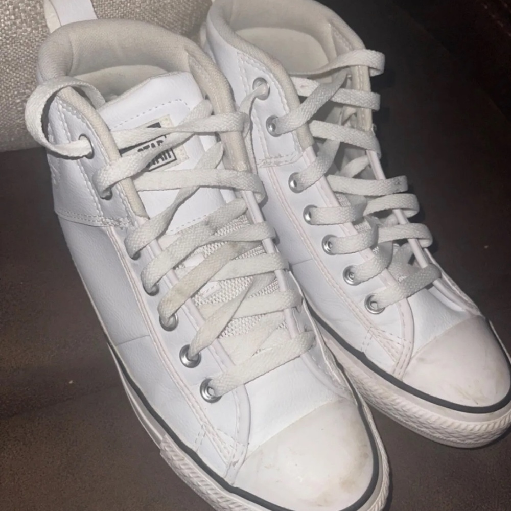 RARE! Unisex Converse Chuck Taylor All Star Mid 'White' 168728C Men7 Wm9